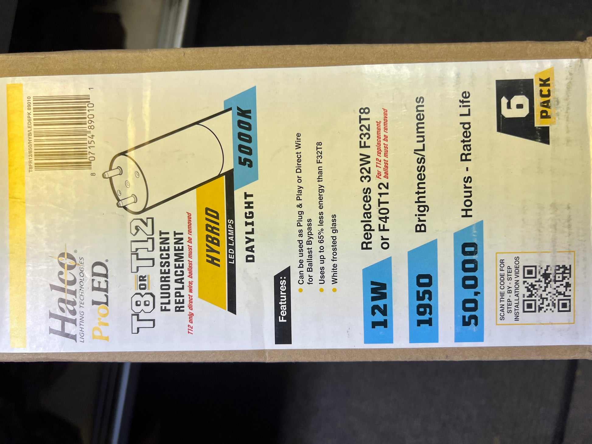Halco Lighting Technologies Pro 3ft LED Hybrid (1950 lumens) (12W) (50k hrs.)
