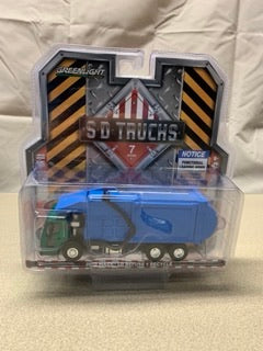 Greenlight Trash Truck Chase S. D. Trucks 2019 Mack LR Refuse and Recycle