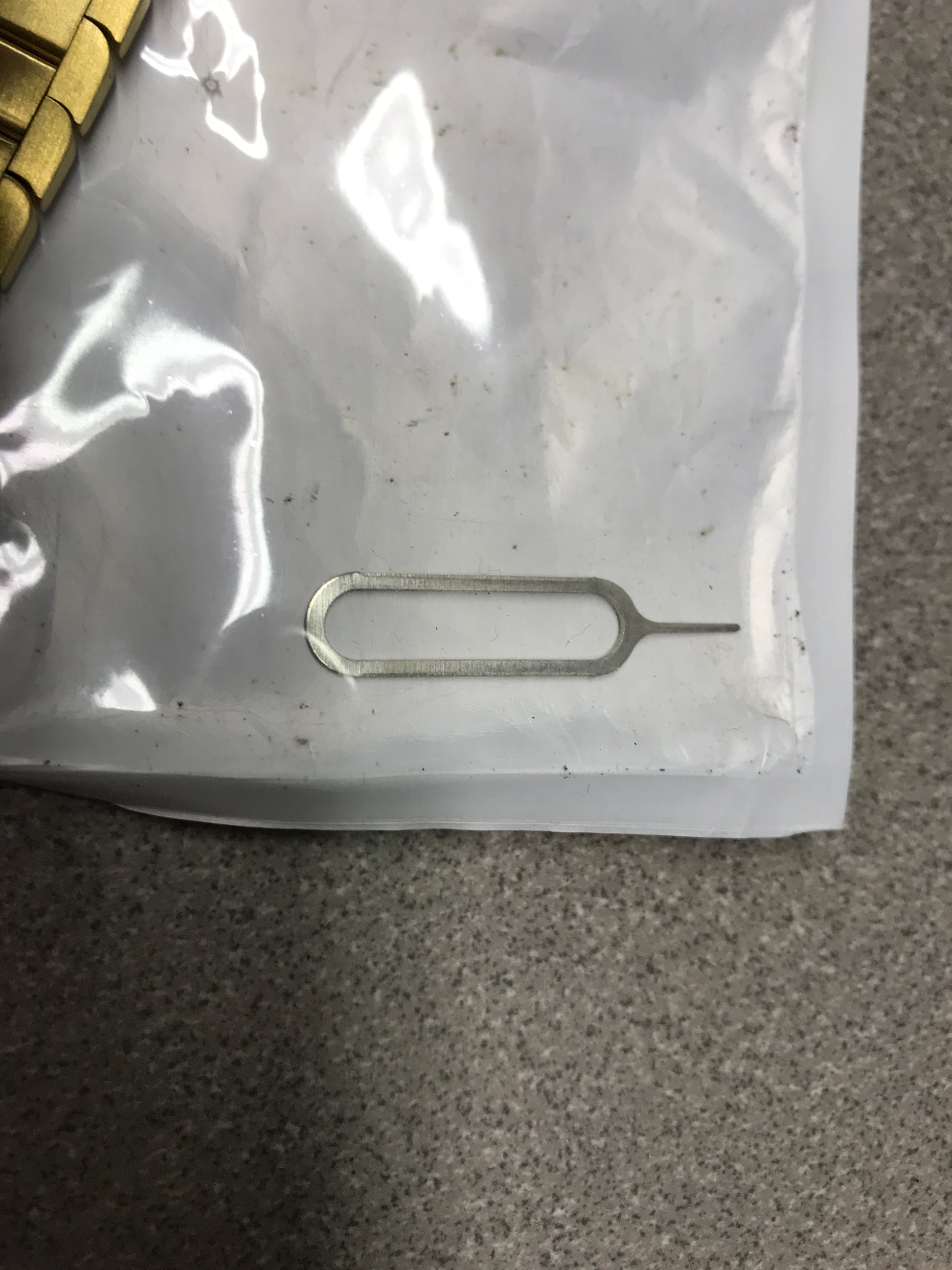 Gold Apple Watch Strap 7in tool included