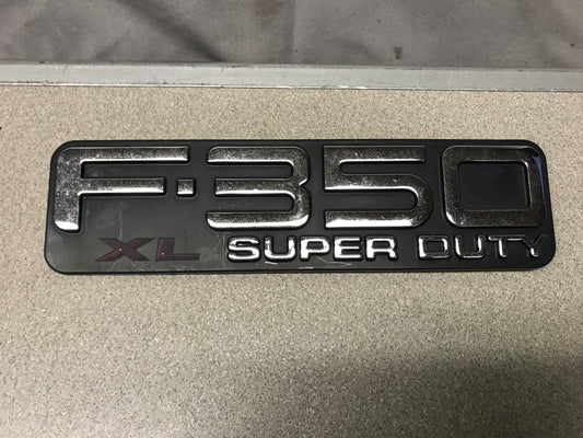 Ford F-350 XL Super Duty Decal 