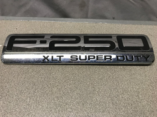 Ford F-250 XLT Super Duty Decal