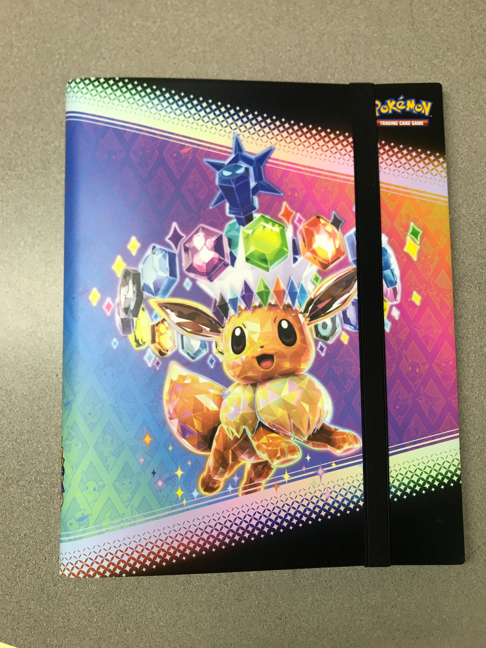Pokemon Prismatic Evolutions Binder Eeevee 2025 Scarlet and Violet