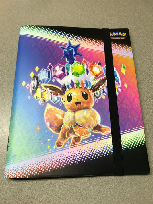 Pokemon Prismatic Evolutions Binder Eeevee 2025 Scarlet and Violet Front cover