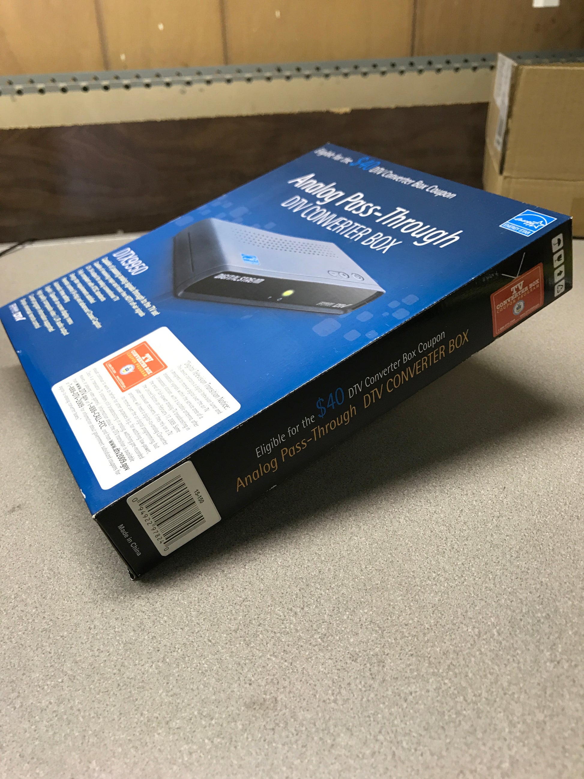 DTX9950 Analog Pass-Through DTV Converter Box