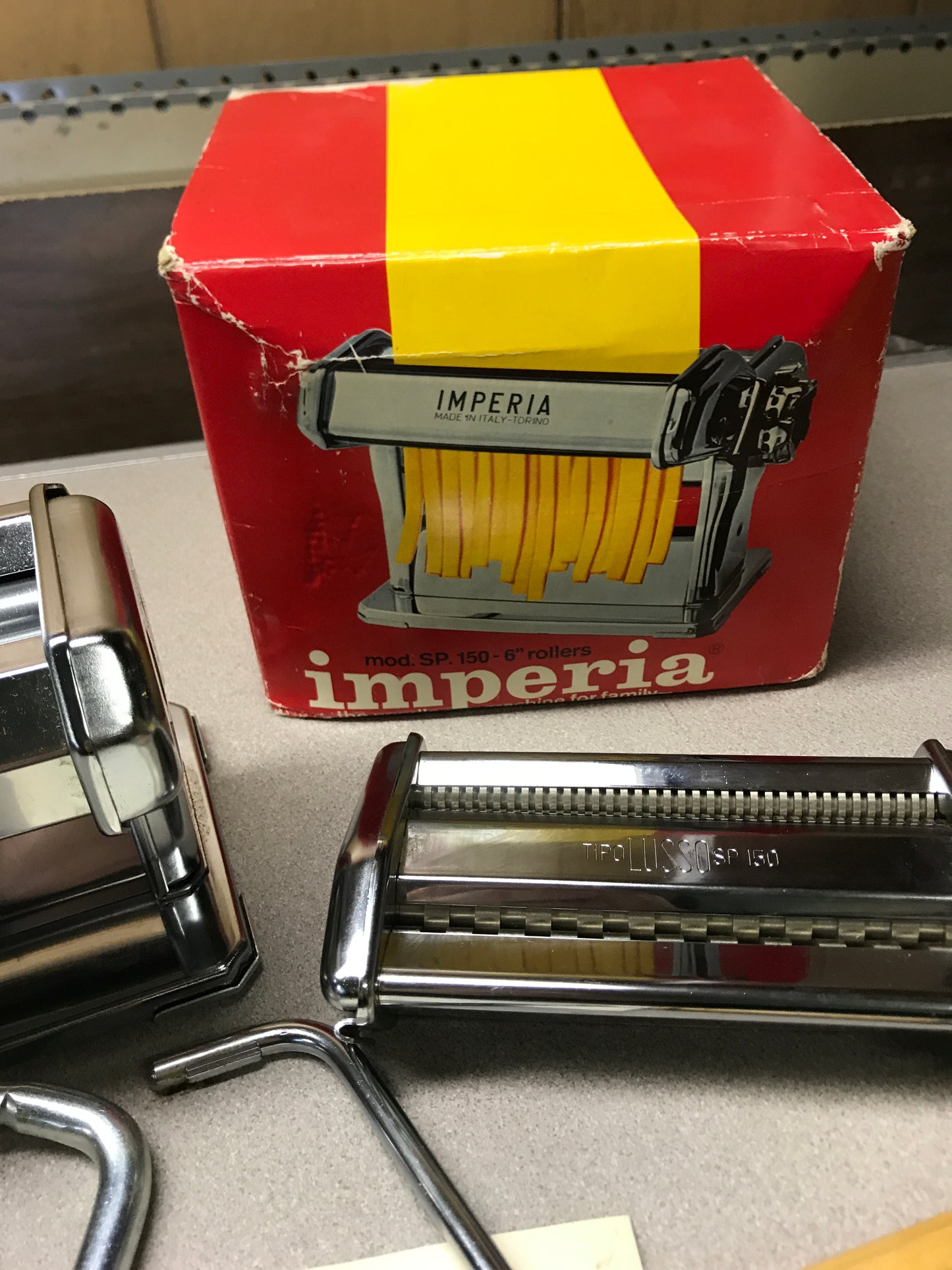 Imperia SP 150 6" Inch Rollers Pasta Machine