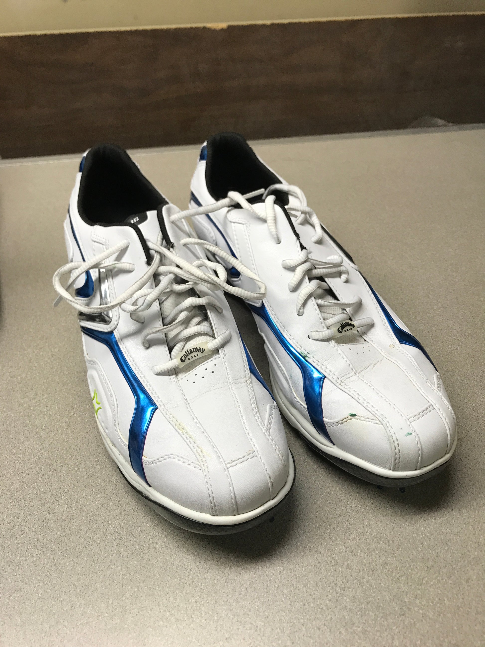 Callaway Hyperbolic 10.5 Men's Golf Cleat White 