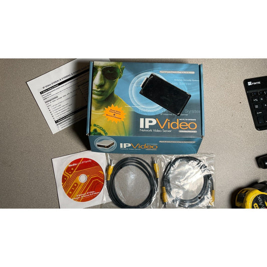 IP Video Network Video Server box with contents visible