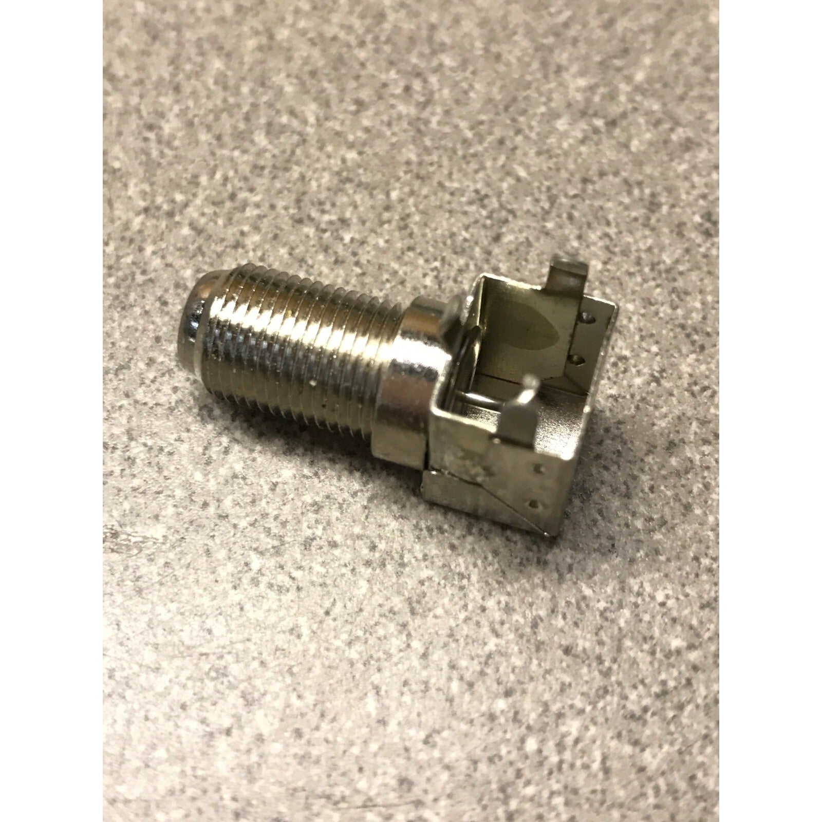 F-Type Female Panel Mount right angle CTP-156-CS2G - Lot of ~250 side view of connector