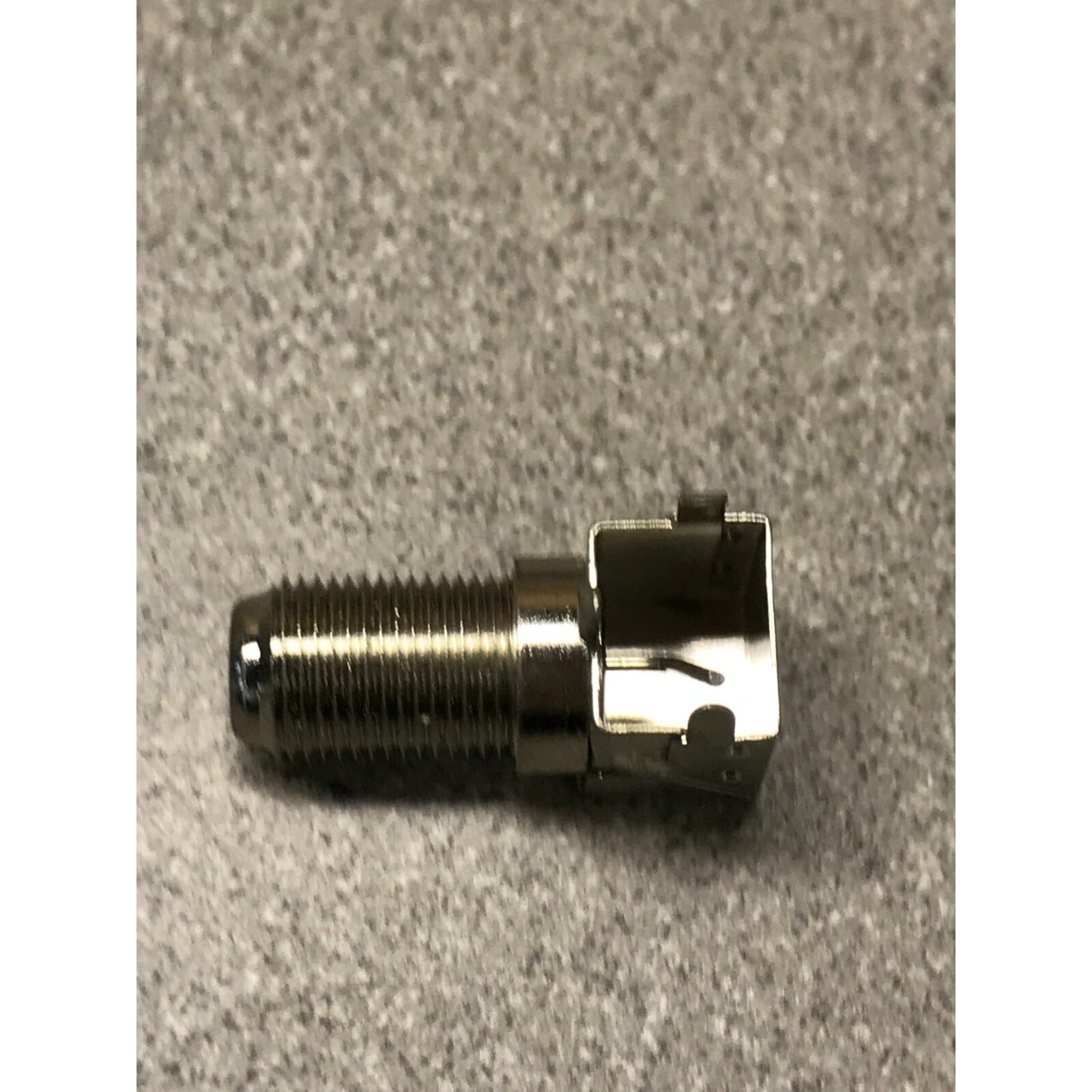 F-Type Female Panel Mount right angle CTP-156-CS2G - Lot of ~250 top view of connector