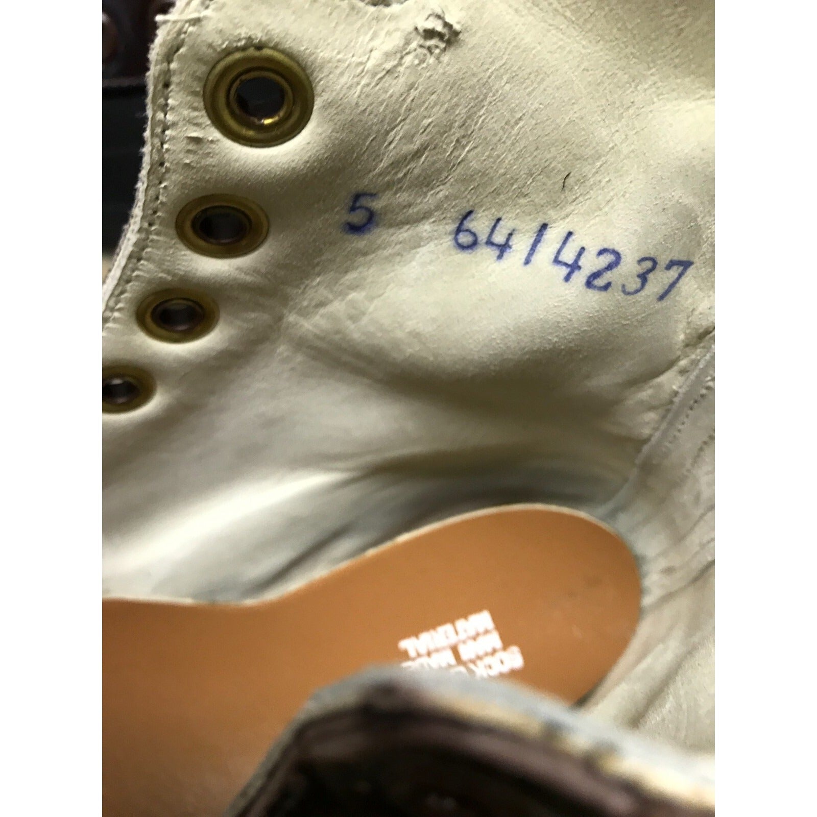 Vintage Hyde Jr. Blue Liner 784 4 Hockey Skates item stamp closeup