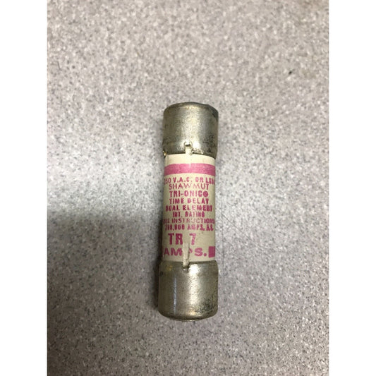 Gould Shawmut 250VAC Tri-ONIC Time Delay Dual Element TR7 250V Fuse