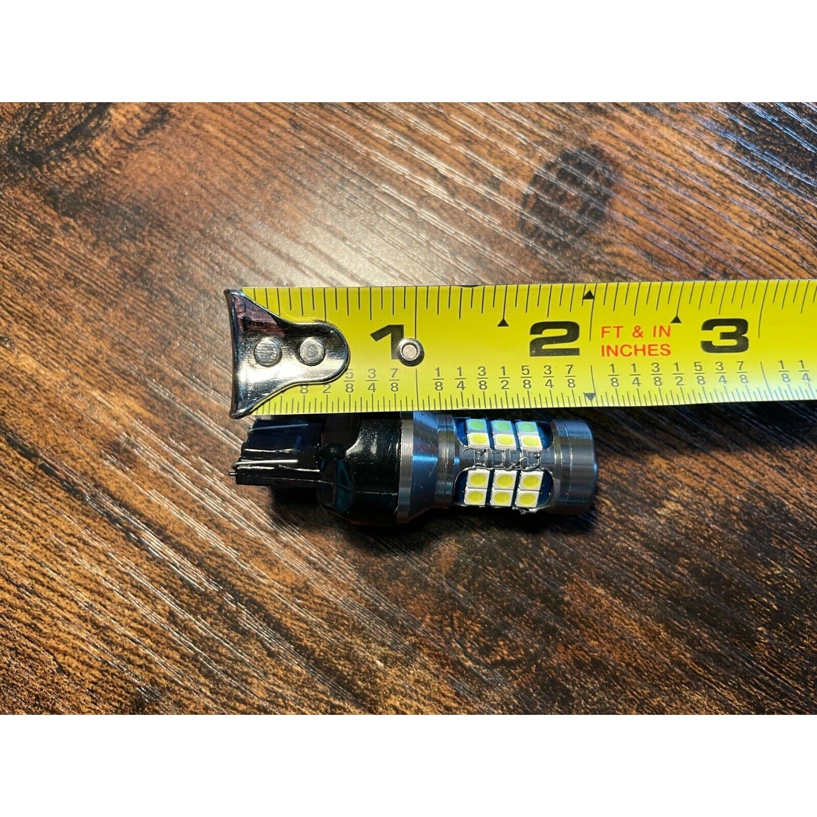 T20 LED 7440 Automotive Lights - Pair of 2 Measurement