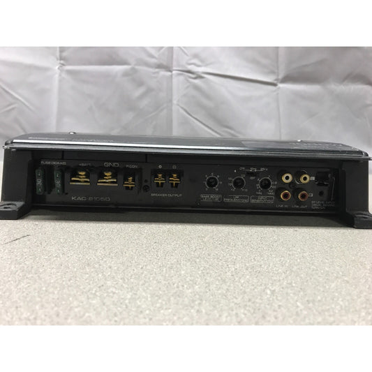 Kenwood KAC-8105D 300W-1000W Class D Mono Power Amplifier complete front view