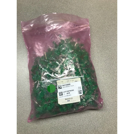 LED Green 7.1x2.4 Ligitek Electronics 04110000 - Lot of ~1500 in bag