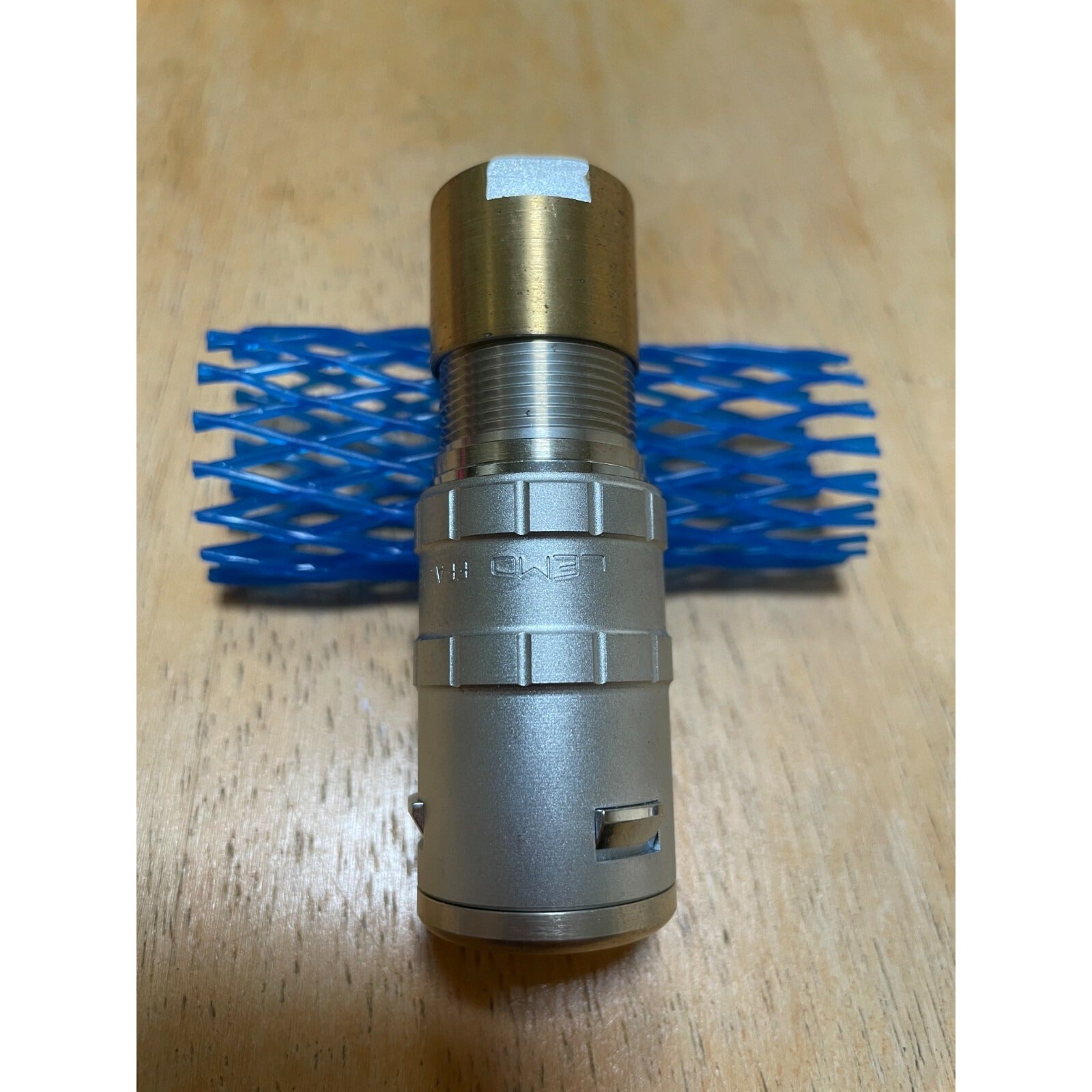 Lemo FFA.4E Plug front view with sheath