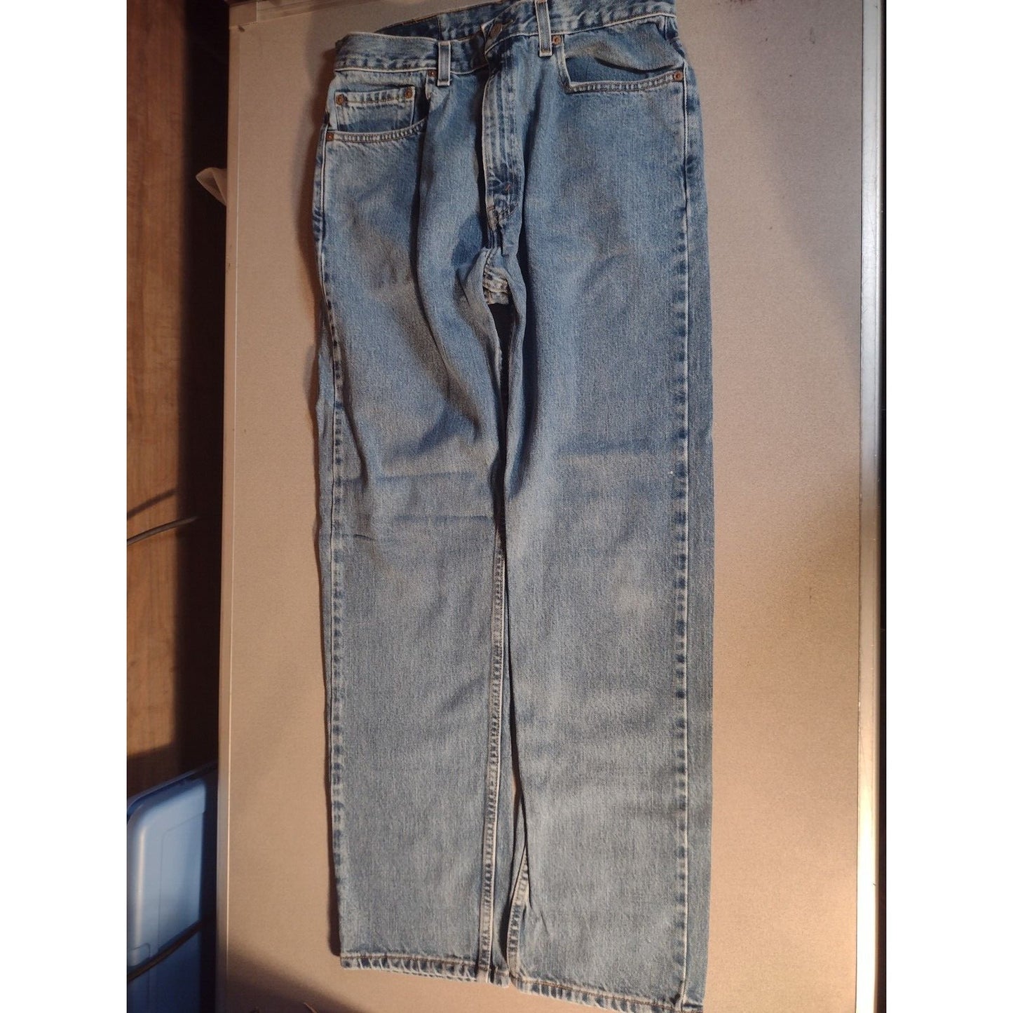 Levi's Strauss & Co Regular Fit Straight Leg W34 L32 front view
