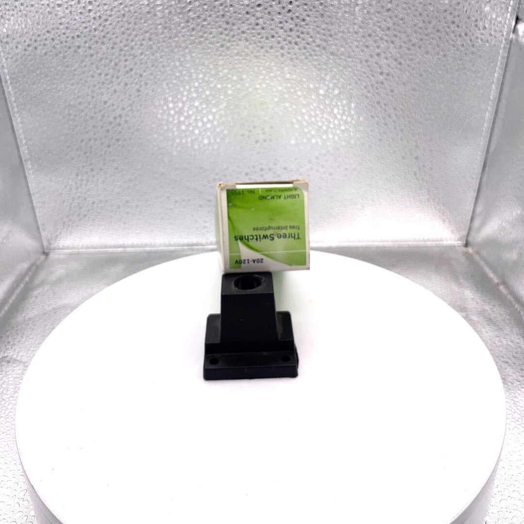 Leviton Decora Triple Rocker Combination Switch Light Almond 20A-120V, No. 1755 top of box