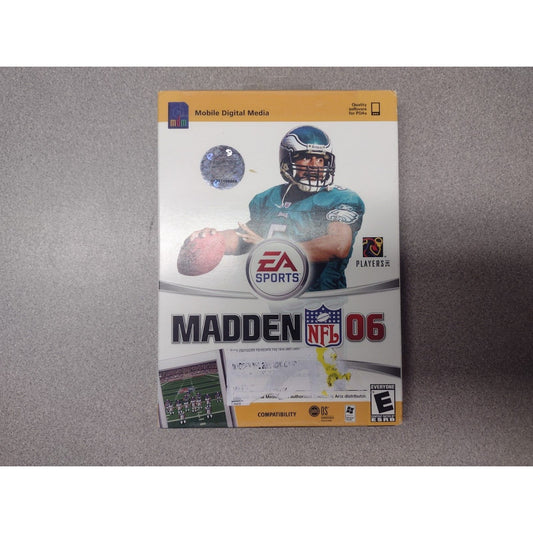 Madden NFL 06 MDM for Palm Pilot and Windows Mobiles- EA Sports
front of package