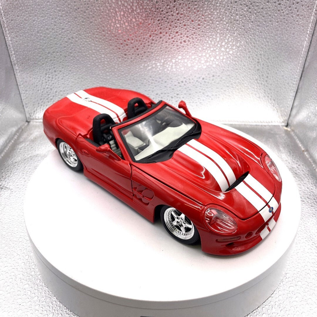 Maisto 1999 Shelby Series One Red Die Cast, Scale: 1/18 11614 passenger/front side view