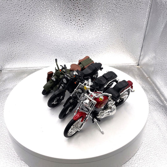 Maisto Harley Davidson Motorcycle Die Cast Lot of 4, Scale: 1/18