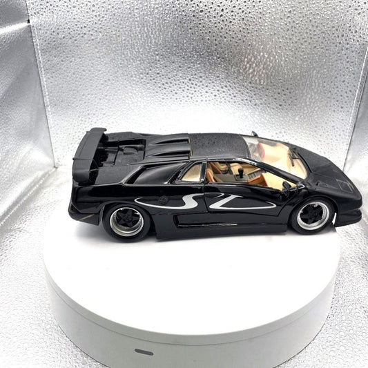 Maisto Lamborghini Diablo SV Black Die Cast, Scale: 1/18, No. 11226 passenger side view