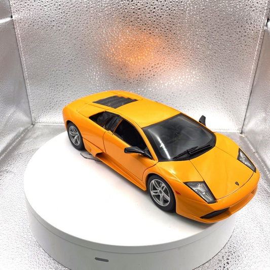 Maisto Lamborghini Murciélago LP640 Orange Die Cast, Scale: 1/18, No. 11434 passenger side/front end view
