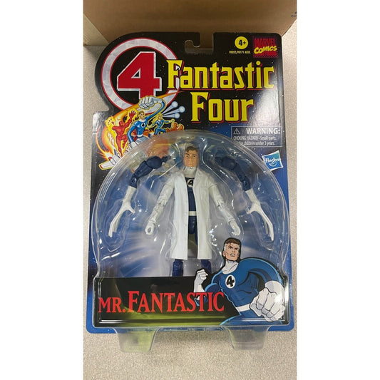 Marvel Comics Fantastic Four Mr. Fantastic front of package displaying item