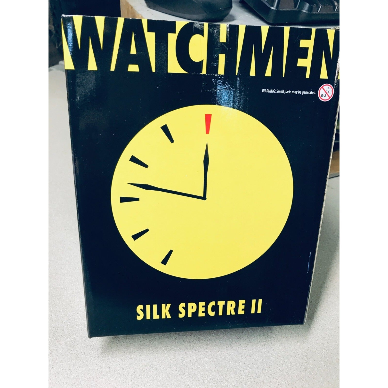 Mattel Watchmen Silk Spectre II Figure front of package