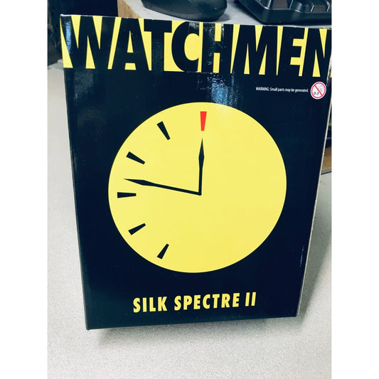 Mattel Watchmen Silk Spectre II Figure front of package