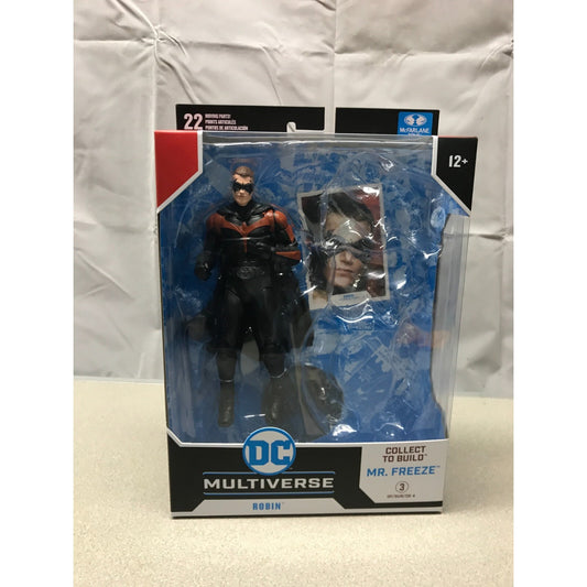 McFarlane Toys - Batman & Robin - Robin Figurine - Missing BAF front of package displaying action figure