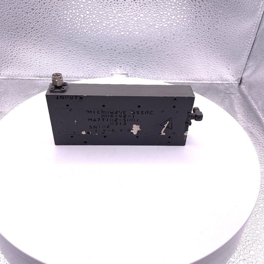 Microwave Associates 806192-1, SN182 1.9-6.9 GHz front view