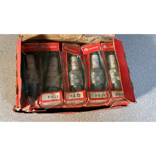 Mopar P-6-4S N-6 Champion Spark Plugs - Pack of 10 front of package displaying item