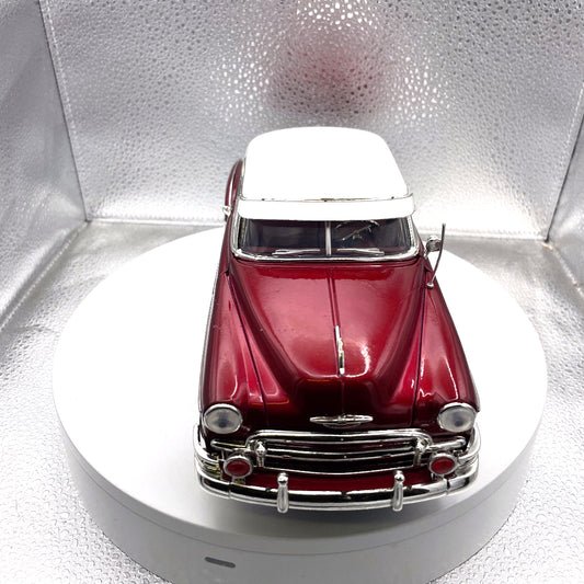 Motor Max 1955 Chevrolet Bel Air Burgundy Die Cast, Scale: 1/18, No. 73184