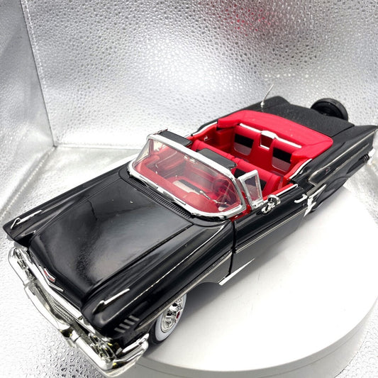 Motor Max 1958 Chevrolet Impala Black, Scale 1:18 No 73112
