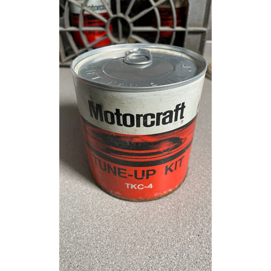 Motorcraft Tune-Up Kit TKC-4 Ford front of can displaying product information