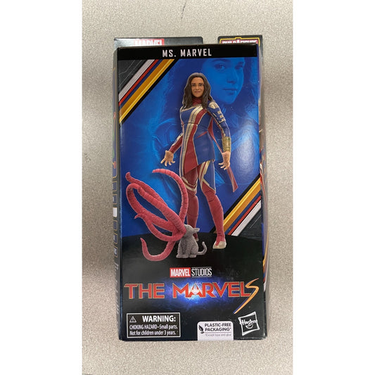 Ms. Marvel Action Figure (Missing Two Pieces) front of package