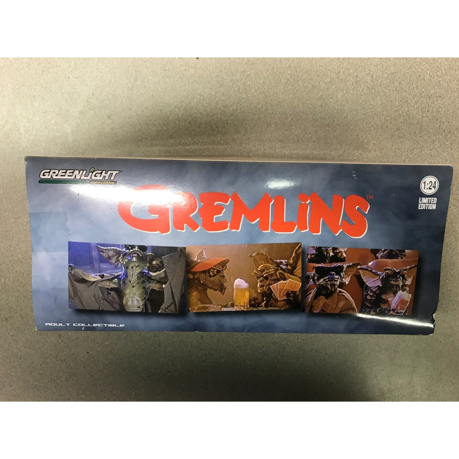 Moonlight Gremlins "Chase" 1967 VW Volkswagen Beetle 1:24 Limited Edition GREENLIGHT collectibles VWZ19747159 Gremlins logo and pictures on box
