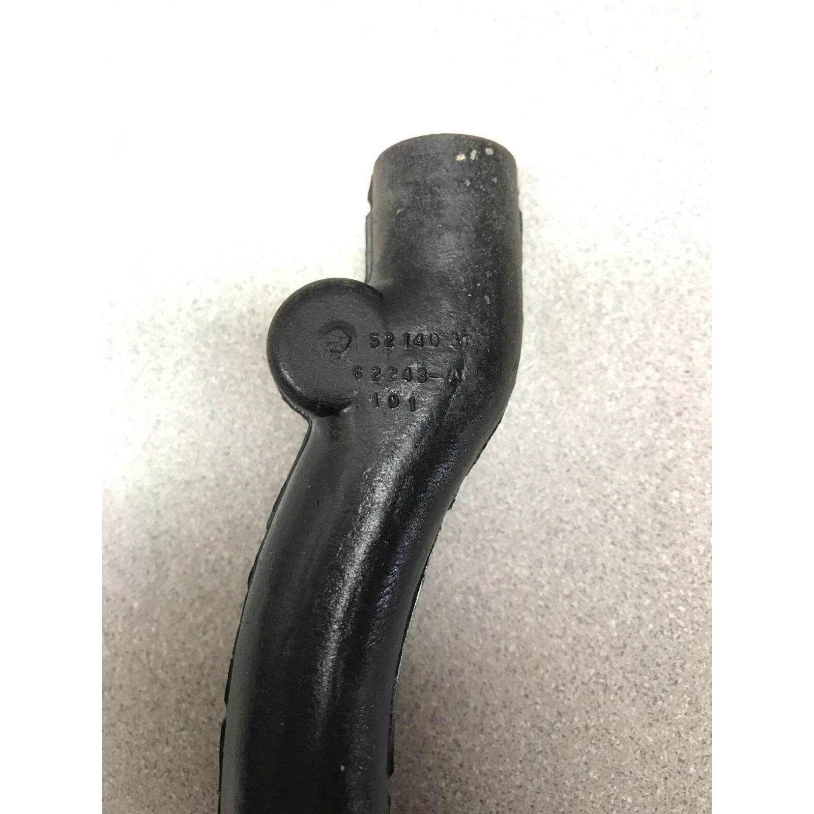 Chrysler Mopar vent breather tube hose 5214087 62243-A 101 closeup of end with manufacturer markings