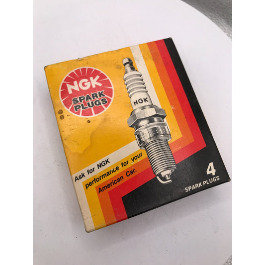 NGK Spark Plugs B6EB Stock No. 7434 - Lot of 4 front of box