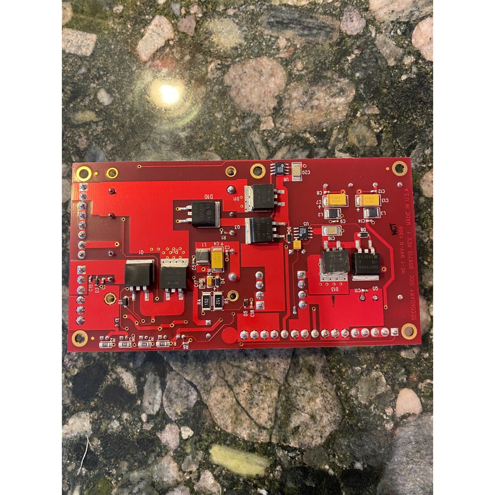 Microwave Radio Comm Assy 908714 back side view 