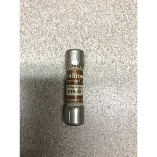 Limitron Fast-Acting Fuse KTK-20 600V or Less
