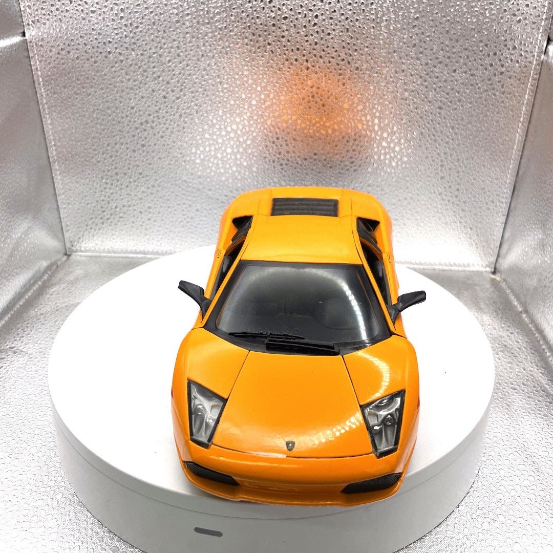 Maisto Lamborghini Murciélago LP640 Orange Die Cast, Scale: 1/18, No. 11434 front end view