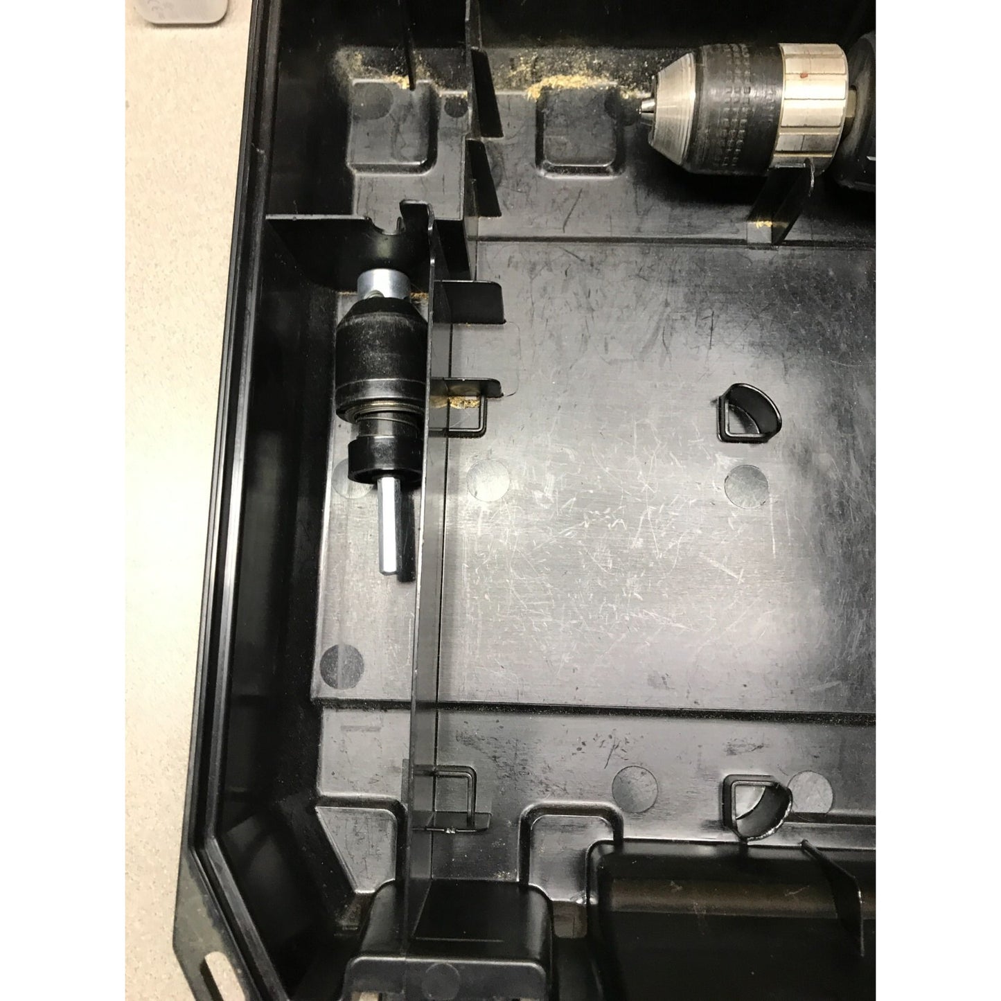 DeWalt DW995 18V 1/2" Adjustable Clutch Cordless VSR Drill Tool, With Case interior