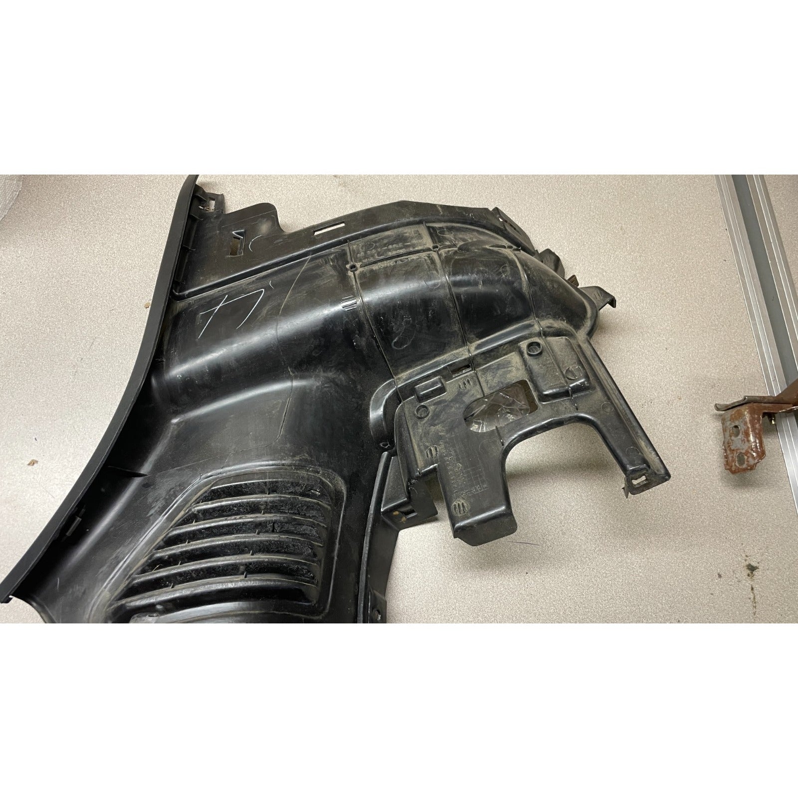 OEM Honda Civic Del Sol Driver Lower Left Rear Interior Cover Trim Panel OEM backside view