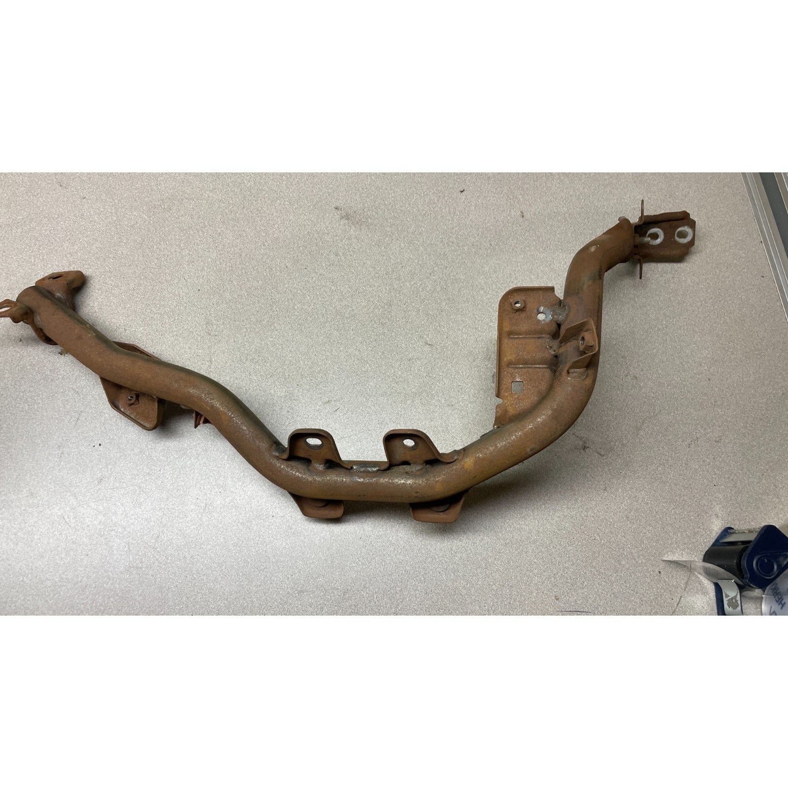 OEM Honda Del Sol Under Dash Dasboard Metal Support Frame Brace Bar overhead view