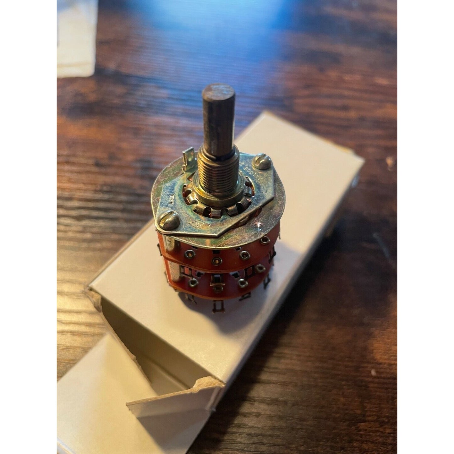 CRL Components PA-1005 Rotary Switch 2-Pole, Non-Shortening New Old Stock