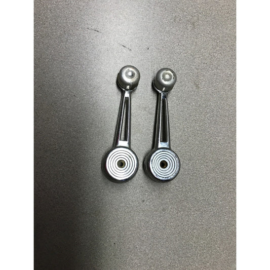 Pair of Ford Window Handles OEM D3AB-6523348-AA front view