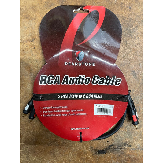 Pearstone RCA Audio Cable front of package