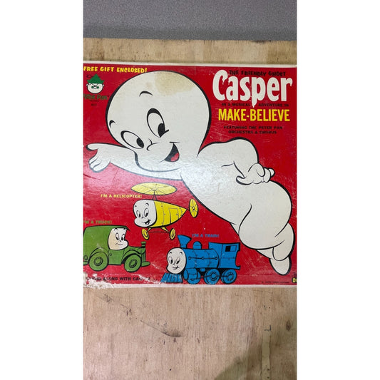 Peter Pan Records The Friendly Ghost Casper 8017 album cover