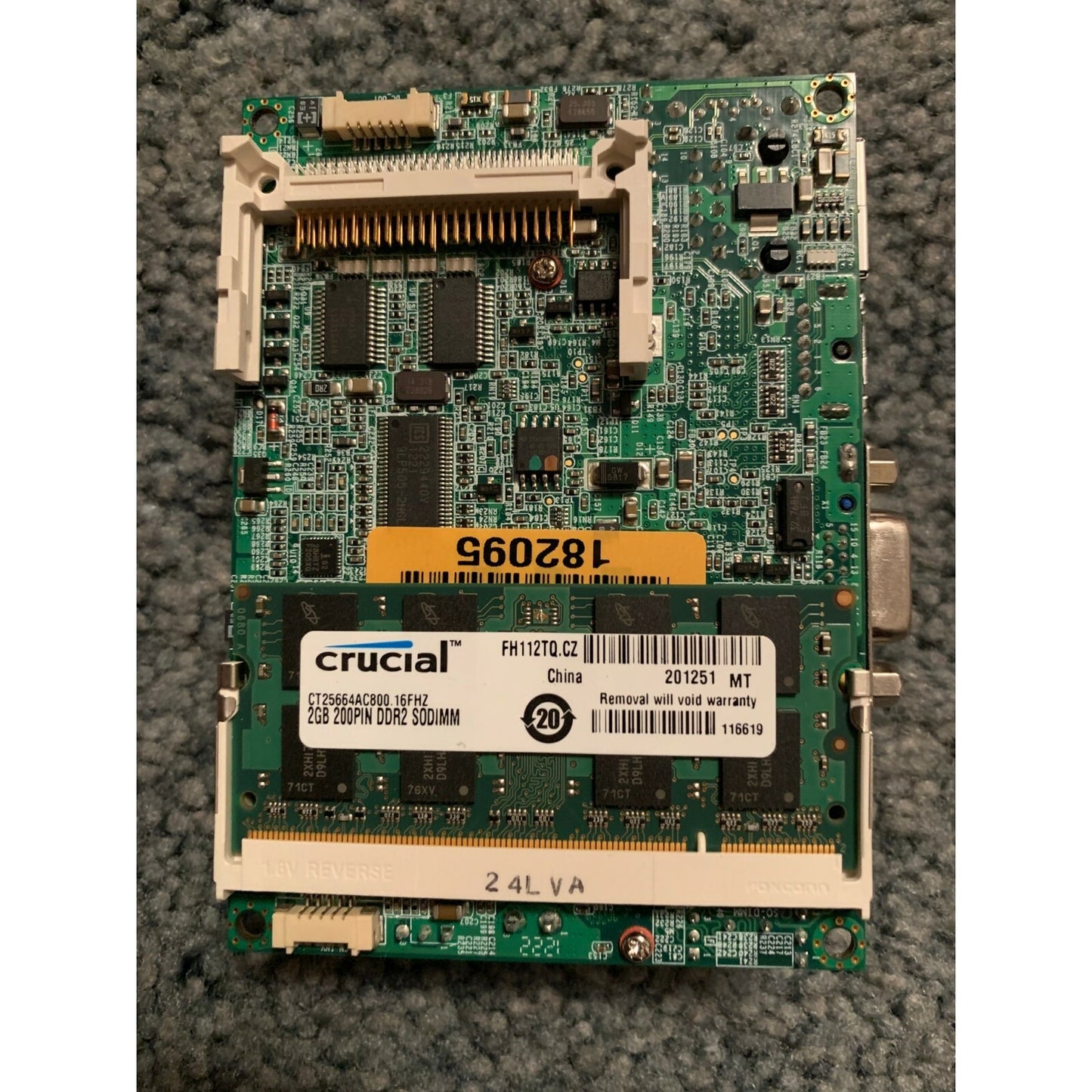 Phoenix Bios D686 Board back view